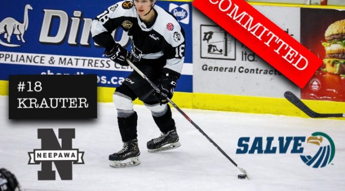 Krauter Moving On To NCAA Hockey